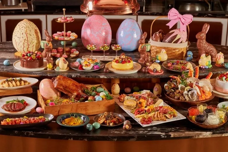 One of the most extensive Easter Buffet Spread in Bangkok