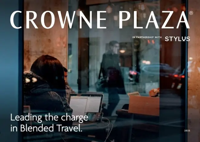 Crowne Plaza by IHG Leads New Global Movement in Blended Travel That Supports Work, Wellness and Growth