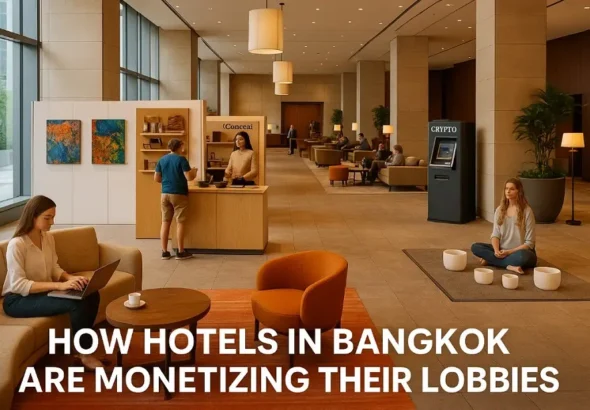 Hotels in Bangkok Are Monetizing Their Lobbies